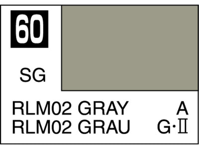 Mr Color Semi Gloss RLM02 Grey