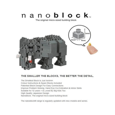 Nanoblock - Nanoblocks African Elephant