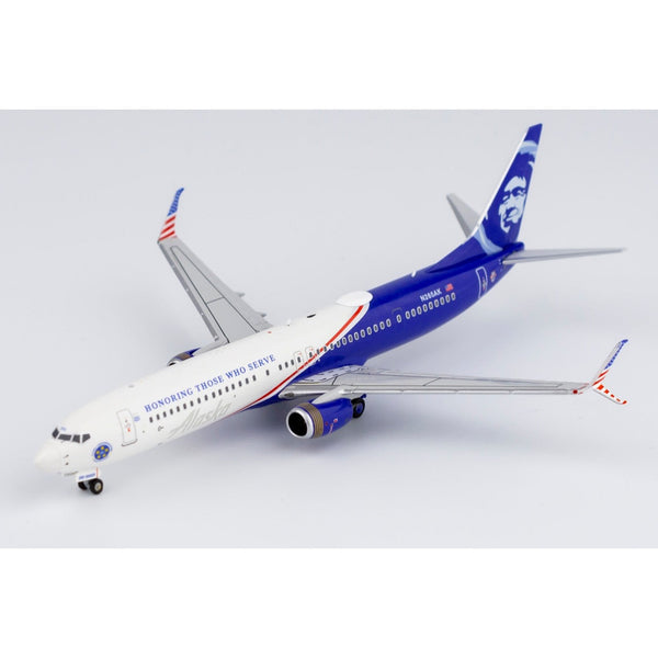 1/400 Alaska Airlines Boeing 737-900ER N265AK Honouring those who serve