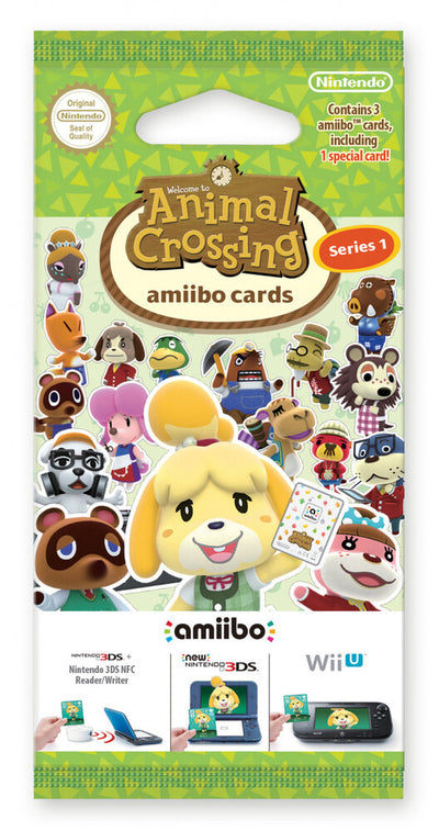 Animal Crossing Amiibo Cards Series 1 Booster