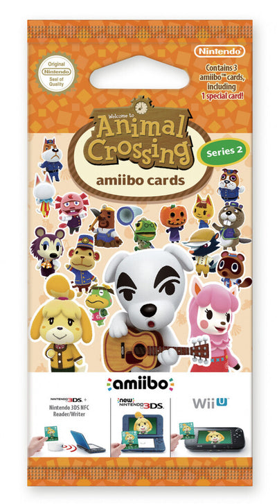 Animal Crossing Amiibo Cards Series 2 Booster