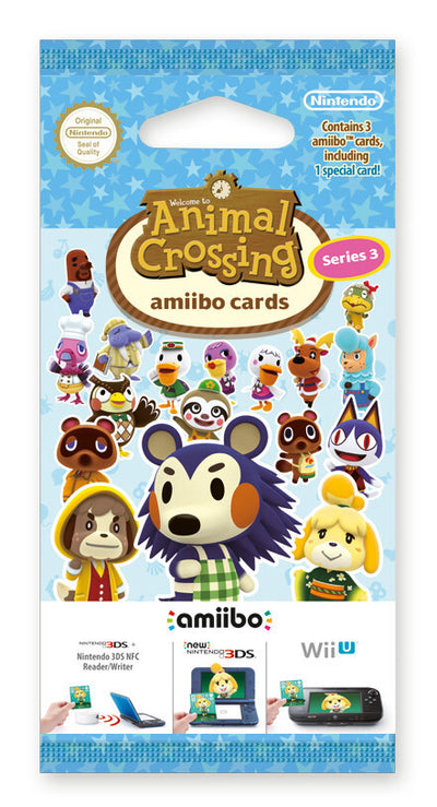 Animal Crossing Amiibo Cards Series 3 Booster