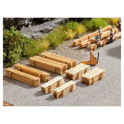 Noch - HO Piles of Planks (lasercut)