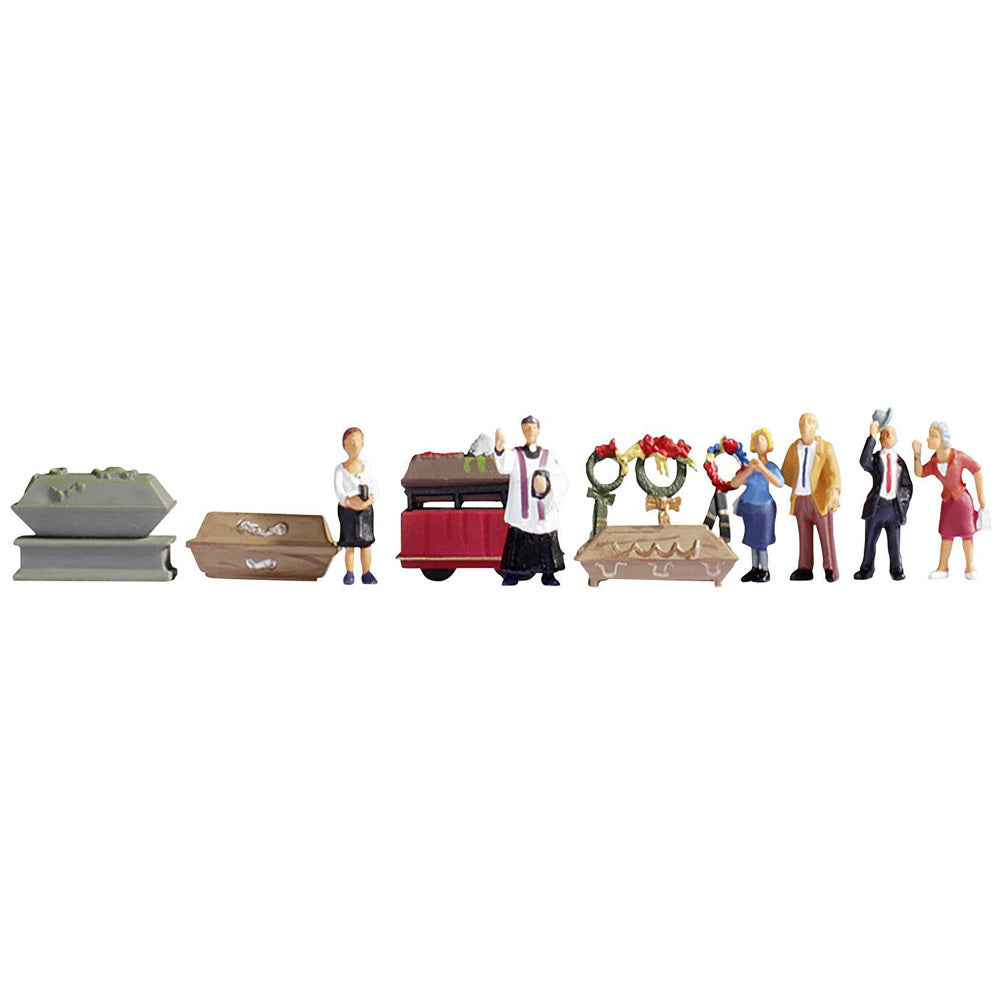 HO Funeral Figures and Accessories