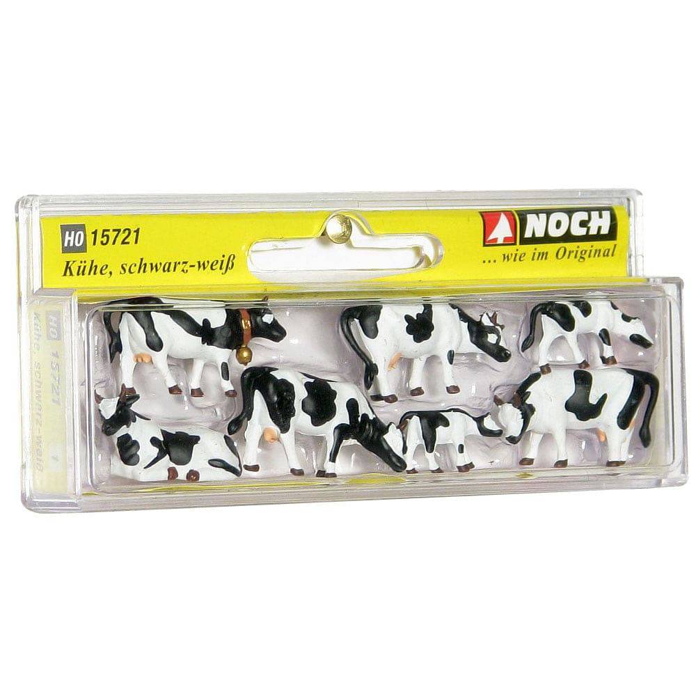 Noch - HO Black & White Cows (6)