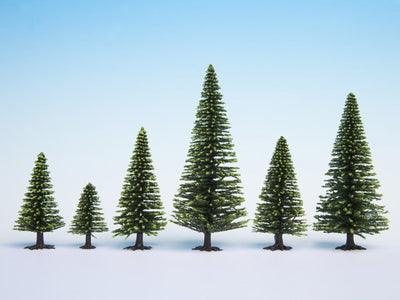 HO Spruce Trees 514cm x 25 pcs