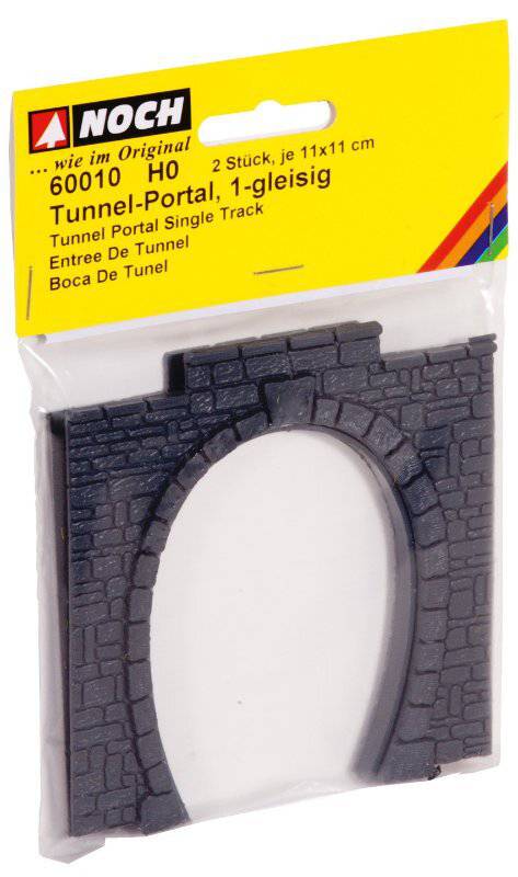 Noch - HO Tunnel Portal (Sngl) 11x11cm (2)