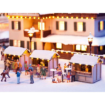 Noch - HO Christmas Market Stalls
