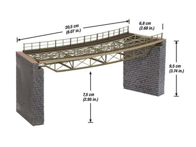 Bridge Deck Curved Radius R1 360mm