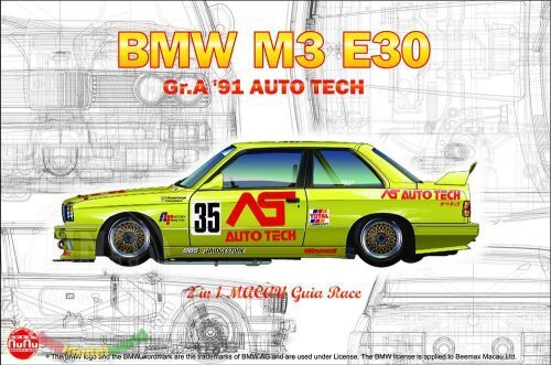 24014 1/24 BMW M3 Auto Tech Plastic Model Kit