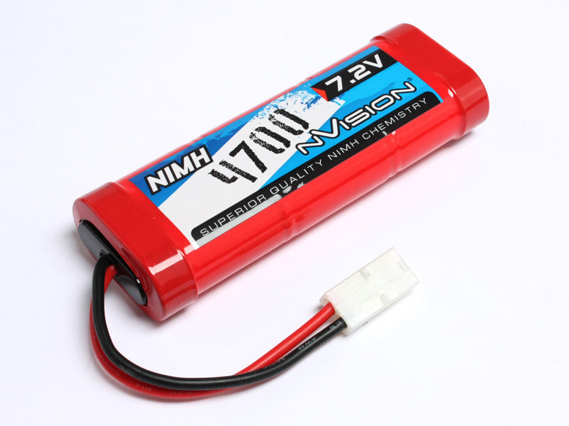 NVISION NiMH 4700 72V Stick w/Tamiya Plug 14 AWG
