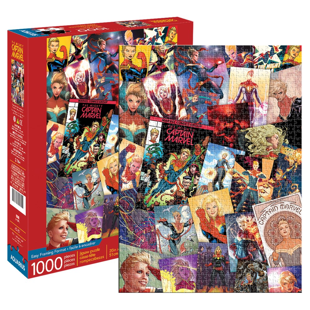 1000pc Marvel Captain Marvel Collage