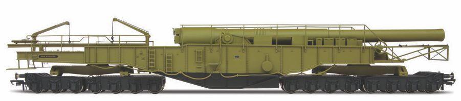 Oxford Rail - 1/76 Railgun Gladiator WWII