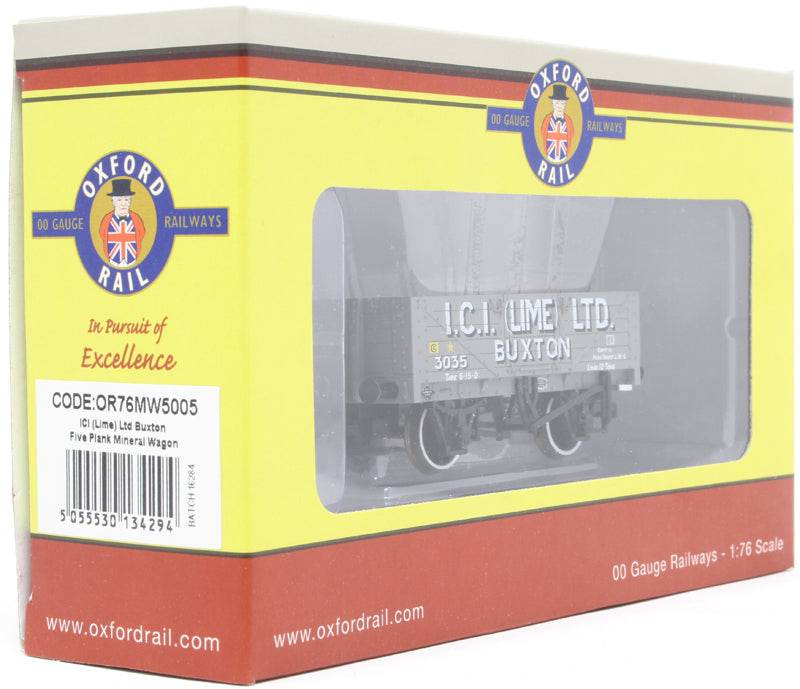 Oxford Rail - 1/76 Five Plank Mineral Wagon -