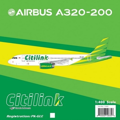 1/400 Citilink A320 PKGLE