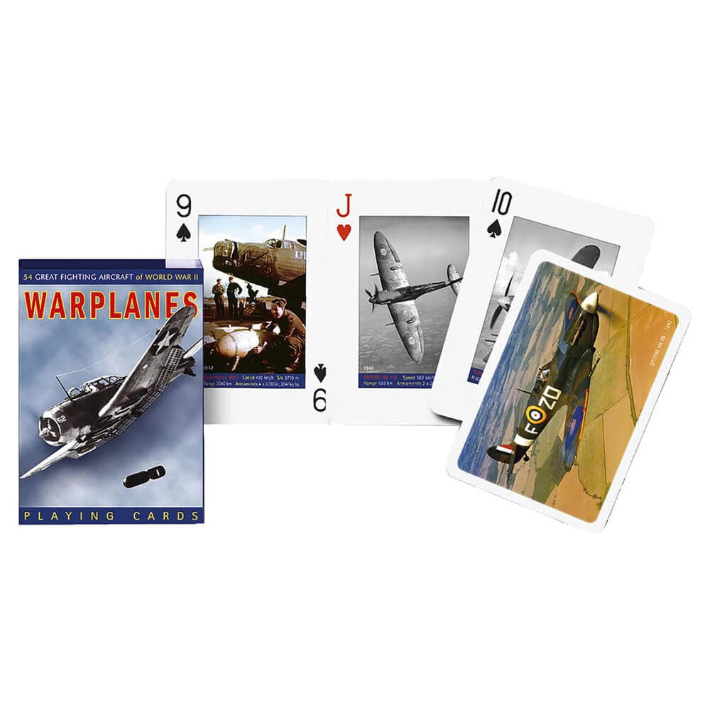 Warplanes Playing Cards