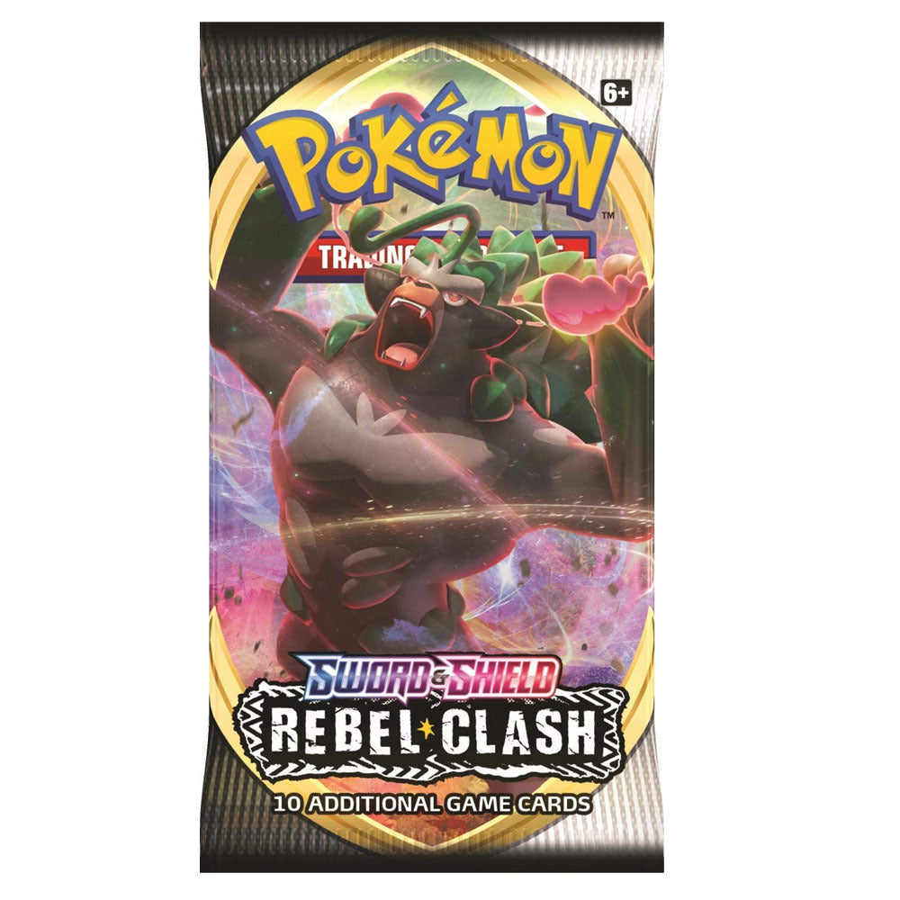 TCG Sword and Shield Rebel  Clash Booster Pack [SINGLE PACK]