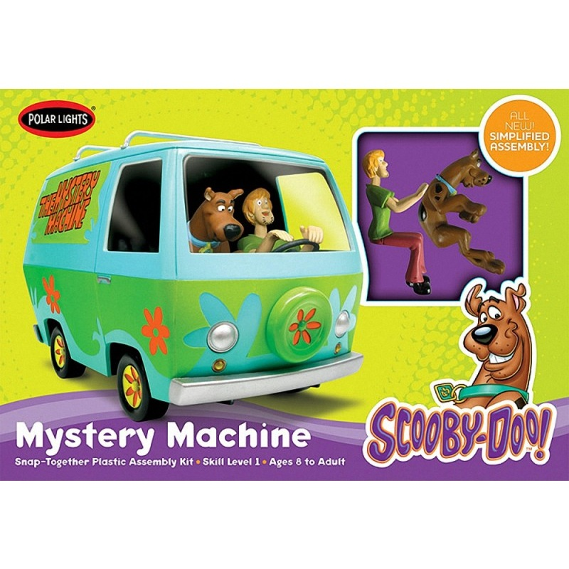 Polar Lights - Polar Lights 901M 1/25 Scooby-Doo Mystery Machine SNAP (New Tool) Plastic Model Kit
