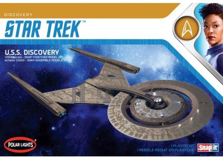 POL971 1/25 Star Trek Discovery USS Enterprise Snap 2T Plastic Model Kit
