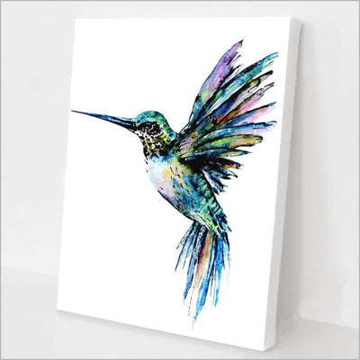 Paint by Numbers Kit Hummingbird