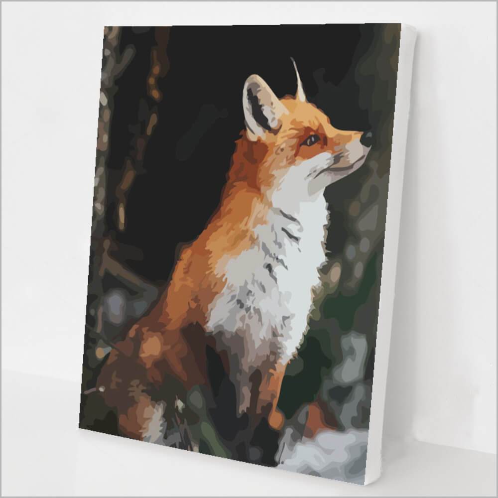 Paint by Numbers Kit Red Fox
