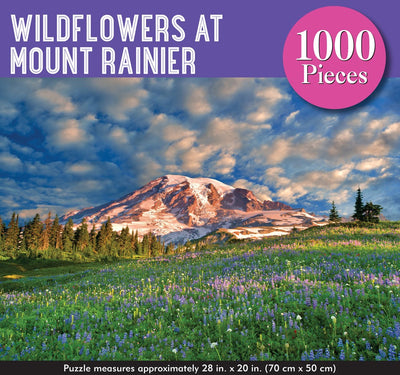 1000pc Wildflowers at Mount Rainier