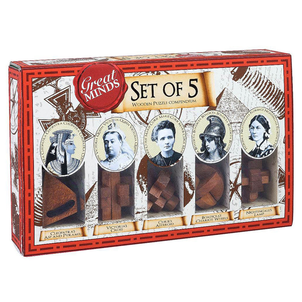 Great Minds: Womens Set of 5 Puzzles