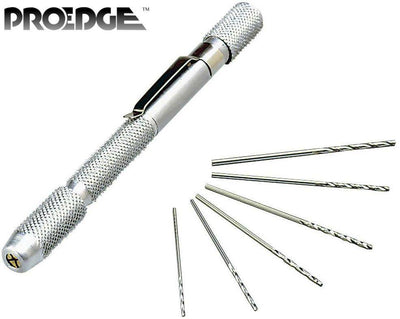 Proedge - Deluxe Pin Vise w/6 Assorted Drills