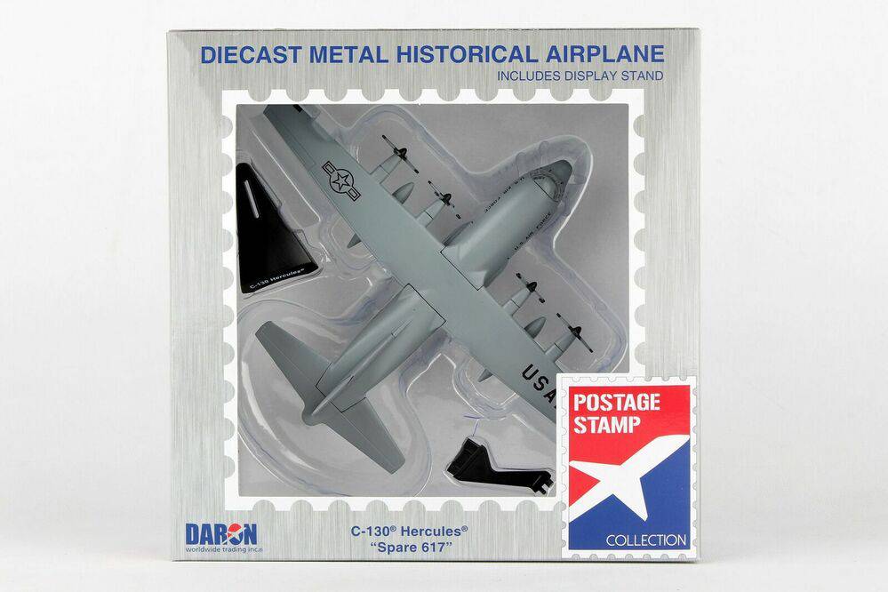 Postage Stamp - 1/200 C-130E Hercules  USAF 374th TAW, #62-1787 Spare 617, Vietnam