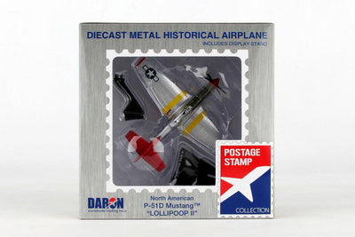 Postage Stamp - 1/100 P-51 Mustang (Tuskeegee)