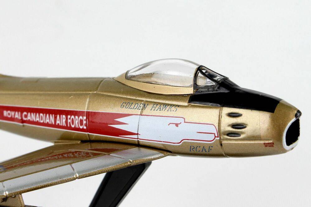 Postage Stamp - 1/110 RCAF Canadair Sabre "Golden Hawks"