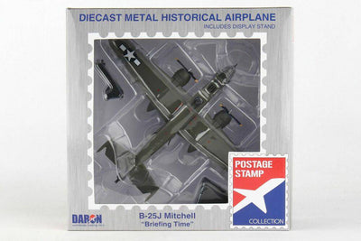 Postage Stamp - 1:100 USAF B25J Mitchell "Briefing Time"