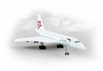 Postage Stamp - 1/350 Concorde  British Airways, G-BOAD