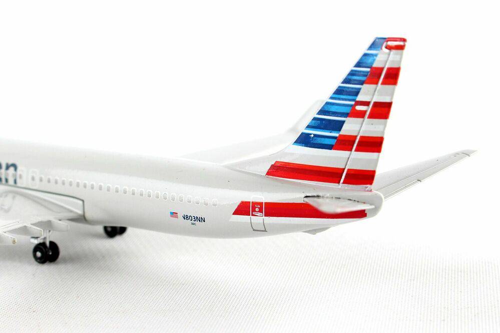 Postage Stamp - 1/300 Boeing 737-800 American Airlines