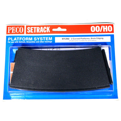OO Curved Platform Brick