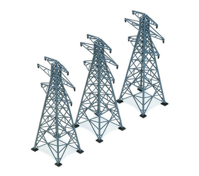 3 Electricity Pylons