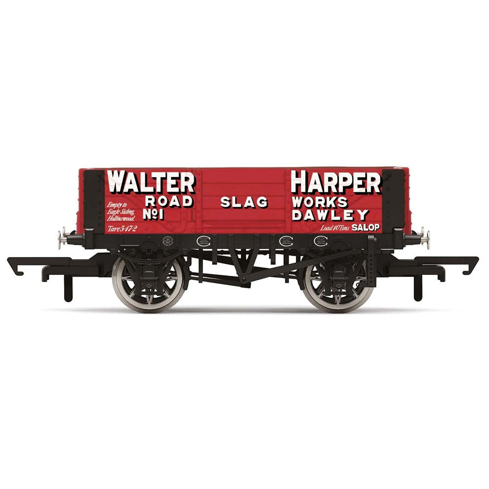 Hornby - 4 PLANK WAGON, 'WALTER HARPER' NO.1