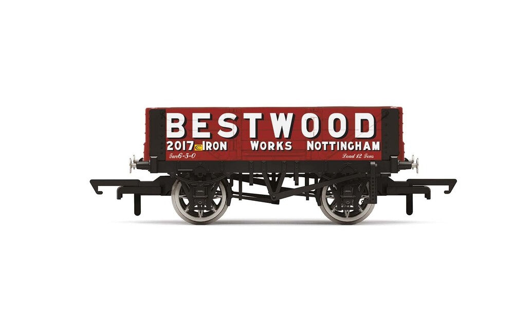 OO Bestwood 4 Plank Wagon No. 2017  Era 2/3