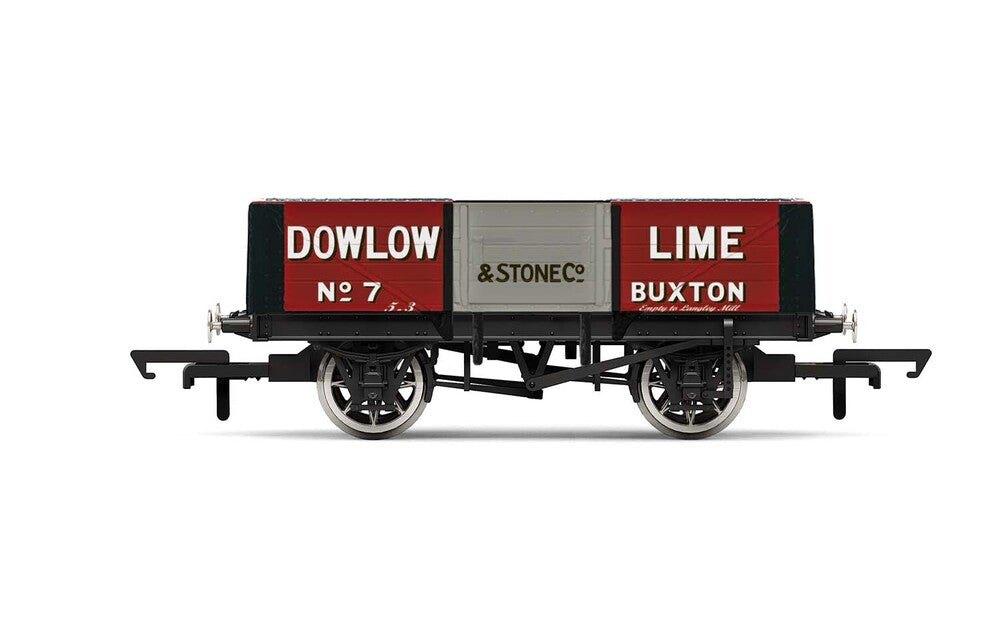OO Dowlow Lime 5 Plank Wagon No.  7 Era 2/3