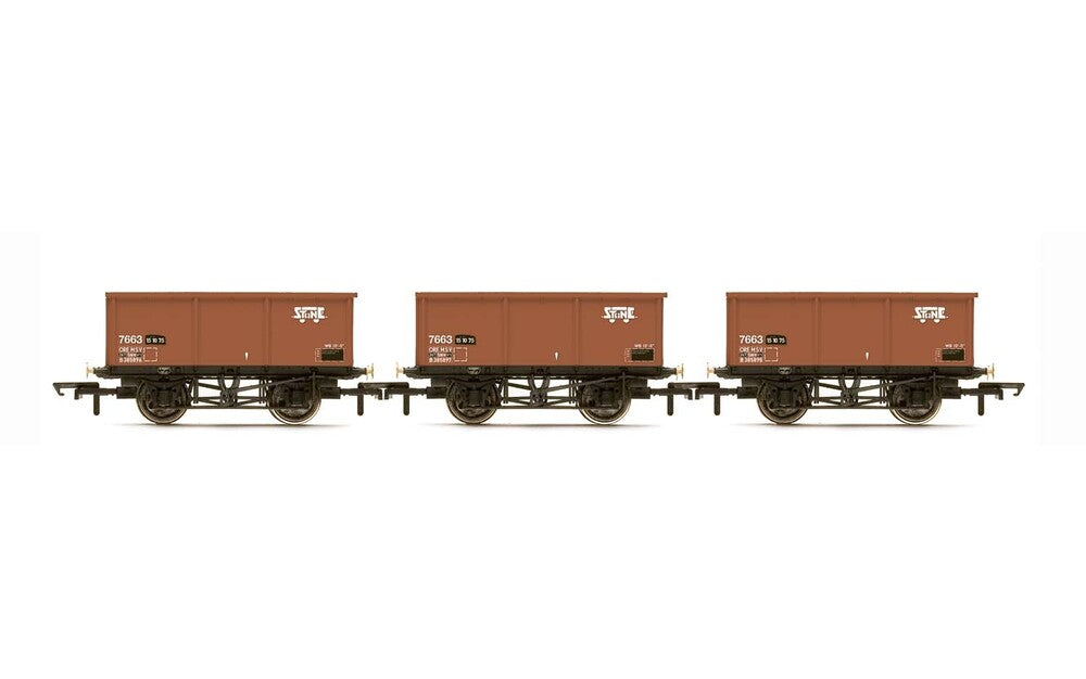 OO BR 27T MSV Iron Ore Tipplers Pack  of 3 Era 7