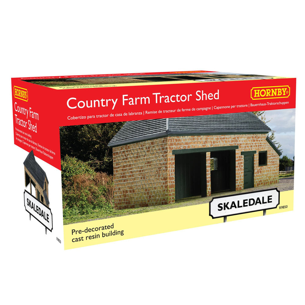 OO Country Farm Tractor/Plough Shed