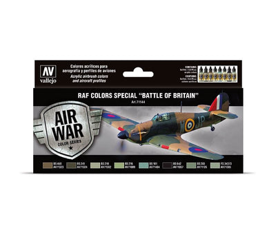 71144 Model Air RAF and FAA Special  Battle of Britain  WWII 8 Colour Acrylic Paint Set