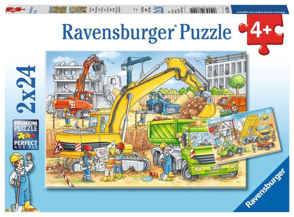 2x24pc Hard at Work Puzzle