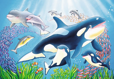 2x24pc Colourful Underwater World Puzzle