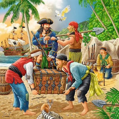 3x49pc Adventure on the High Seas Puzzle