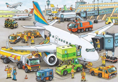 35pc Busy Airport Puzzle