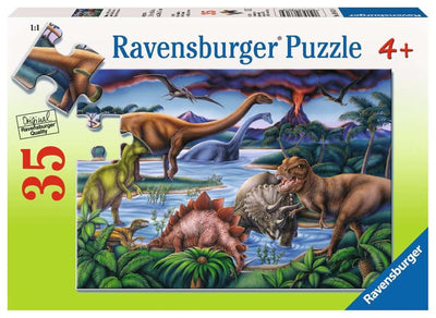 35pc Dinosaur Playground Puzzle