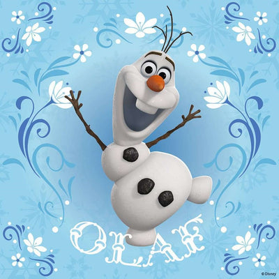 3x49pc Disney Frozen Elsa Anna Olaf  Puzzle