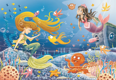 60pc Mermaid Tales Puzzle