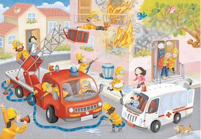 60pc Firefighter Rescue! Puzzle